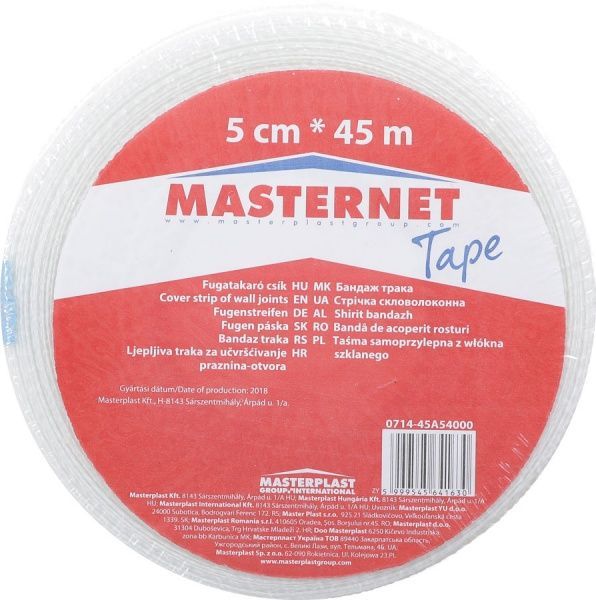 1a57df631c3511f0b7de901b0ecd7ae4_da8aa6d6fa9b11f0b80cb42e99ccff36 Стрічка Masternet із скловол.сітки 5см*45м - Зображення 1