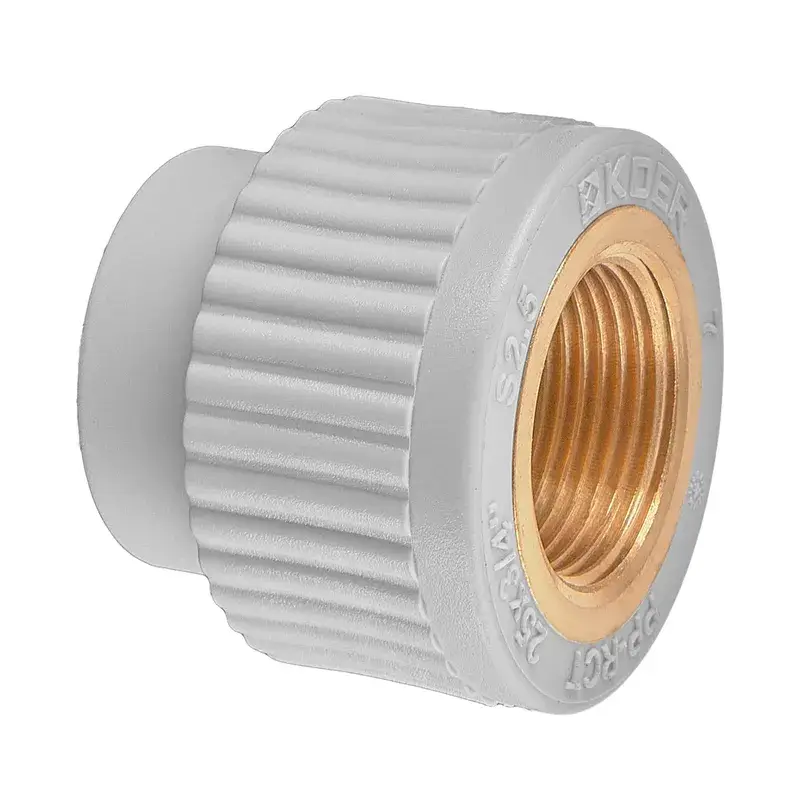 092ebe0118aa11f1b80cb42e99ccff36_db819458243111f1b80cb42e99ccff36 KOER K008.PRO.WN - 25x3/4F PPR Муфта BP - Зображення 1