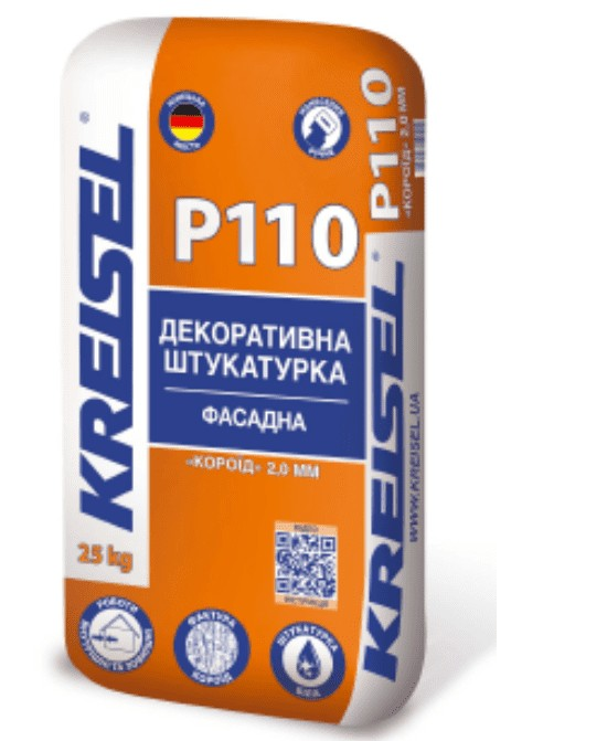 301a5cb32a8d11f0b7de901b0ecd7ae4_67aab2e5059a11f1b80cb42e99ccff36 Р110 KREISEL Мінеральна штукатурка "КОРОЇД" 2мм/25 - Зображення 1