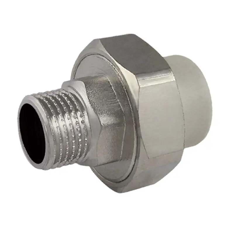 99832a5f0b2511f1b80cb42e99ccff36_3cb4cbcc244311f1b80cb42e99ccff36 PP-R Згін-американка SANTAN 20х1/2"з посилений - Зображення 1