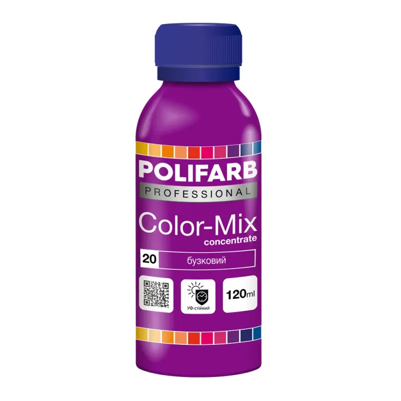 a7d44c015c2f11f0b7e8b42e99c9b7fd_1b47aa390ccd11f1b80cb42e99ccff36-1 Color Mix Polifarb 20 бузковий 0,12л - Зображення 1