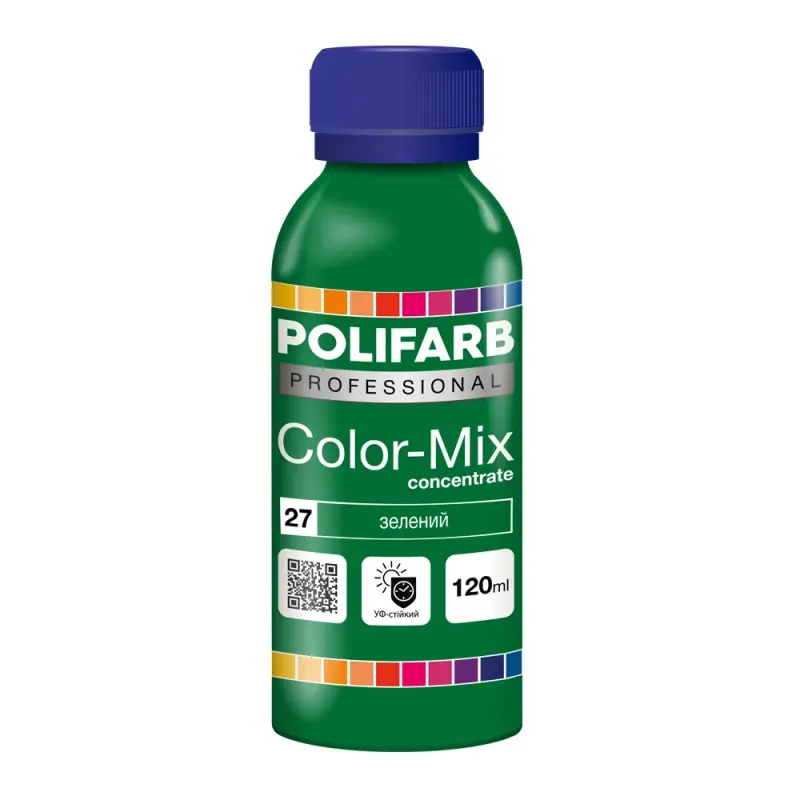 a7d44c045c2f11f0b7e8b42e99c9b7fd_1b47aa3d0ccd11f1b80cb42e99ccff36-1 Color Mix Polifarb 27 зелений 0,12л - Зображення 1
