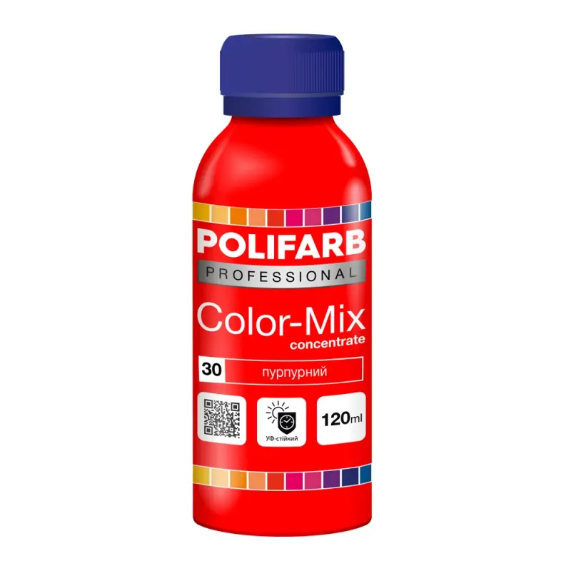 a7d44c055c2f11f0b7e8b42e99c9b7fd_1b47aa380ccd11f1b80cb42e99ccff36-1 Color Mix Polifarb 30 пурпуровий 0,12л - Зображення 1