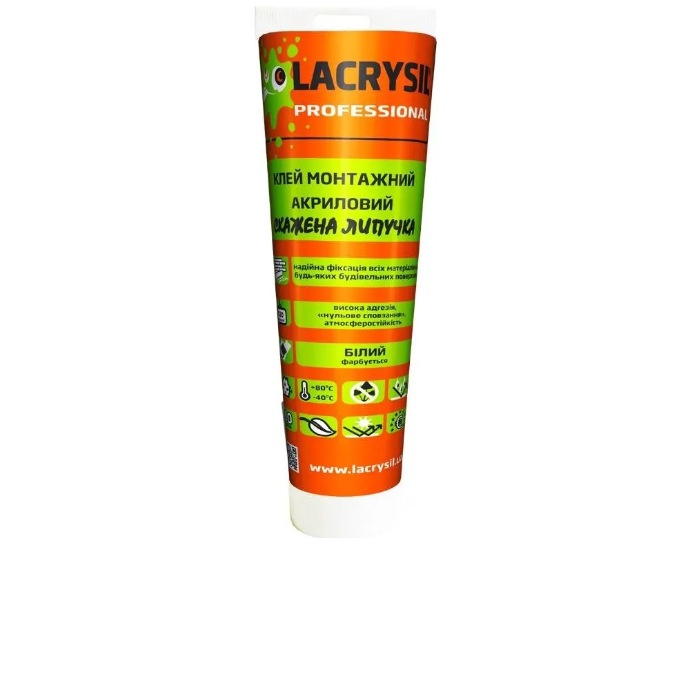 b1ac829f5b0c11f0b7e8b42e99c9b7fd_e1371ce5fdc611f0b80cb42e99ccff36 Клей LACRYSIL "Скажена липучка" 1,2кг - Зображення 1