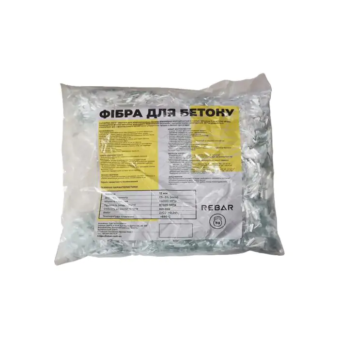 b248fb5a2a5611f0b7de901b0ecd7ae4_be49494f080d11f1b80cb42e99ccff36 Волокно армуюче Rebar/Mercury Фібра 12мм 600гр - Зображення 1