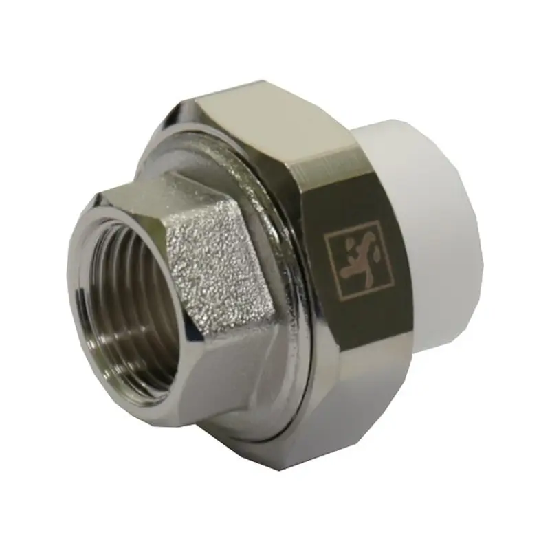 d0859c53001a11f1b80cb42e99ccff36_db81946b243111f1b80cb42e99ccff36 PP-R Згін-американка SANTAN 25х3/4"з посилений - Зображення 1