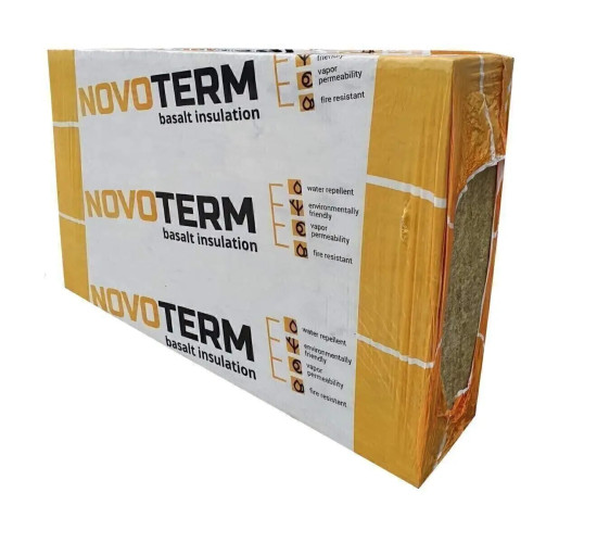 d95356d9a03911f0b7f3b42e99c9b7fd_0e1497260bf811f1b80cb42e99ccff36 Утеплювач Новотерм базальтовий фасад (1000*600*150) 135пл 1,2м2 - Зображення 1