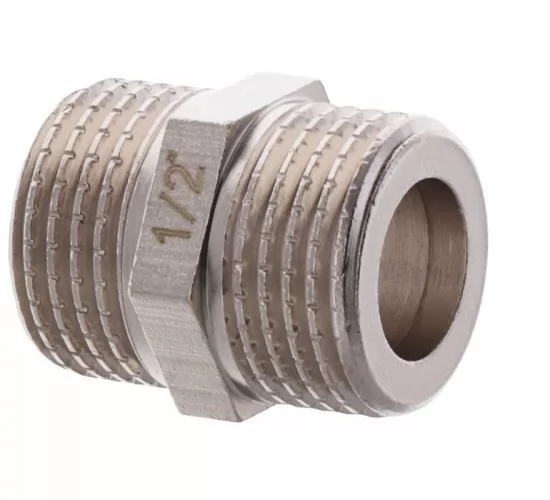 ee9bfc05fb7211f0b80cb42e99ccff36_2504dd75122811f1b80cb42e99ccff36 KOER Ніпель 1/2'' - Зображення 1